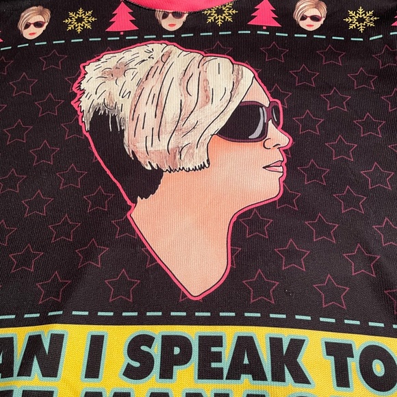 EUC KAREN UGLY 🎄🎄SWEATER XL - Picture 2 of 5